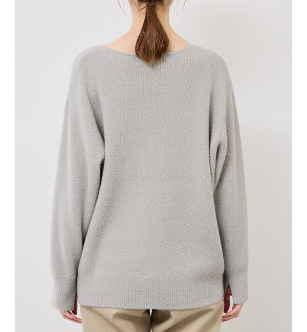 Rope&rsquo;Picnic「【新色追加】スフレニットシリーズ Vネックニットプルオーバー/イージーケア・リンクコーデ」|ニット・セーター|