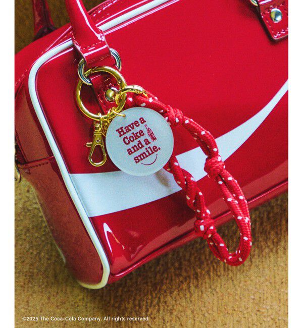 ROPE PICNIC PASSAGE「【Coca-Cola】リバーシブルプレートカスタムチャーム」|チャーム・キーホルダー|