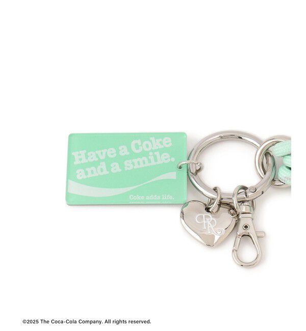 ROPE PICNIC PASSAGE「【Coca-Cola】リバーシブルプレートカスタムチャーム」|チャーム・キーホルダー|