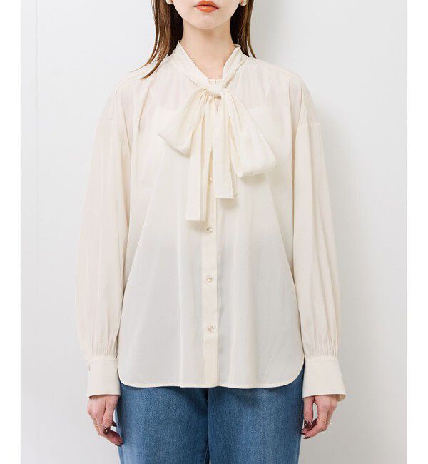 Rope&rsquo;Picnic「カッセンリボンブラウス」|シャツ・ブラウス|