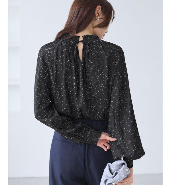 Rope&rsquo;Picnic「シャーリングカラーブラウス/2WAY」|シャツ・ブラウス|