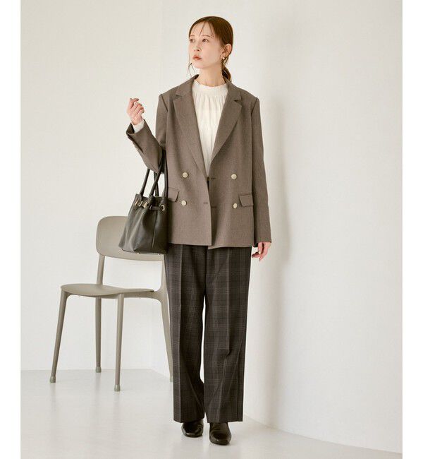 Rope&rsquo;Picnic「シャーリングカラーブラウス/2WAY」|シャツ・ブラウス|