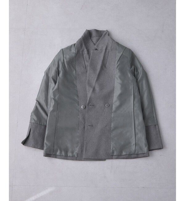 Rope&rsquo;Picnic「【WEB限定】レディハンサムシリーズ ウールライク金ボタンミドル丈ジャケット(総裏地)」|テーラードジャケット|