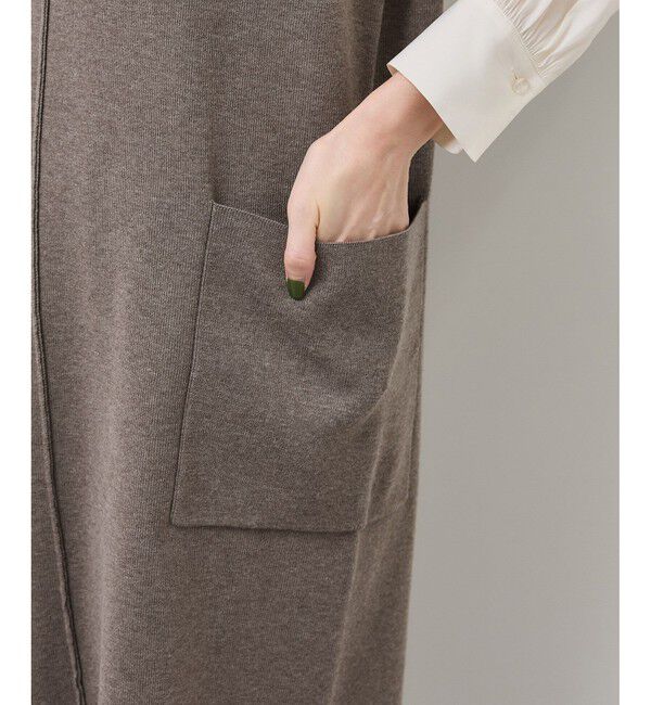 Rope&rsquo;Picnic「ニットジャンパースカート/着丈が選べる・リンクコーデ」|ワンピース|