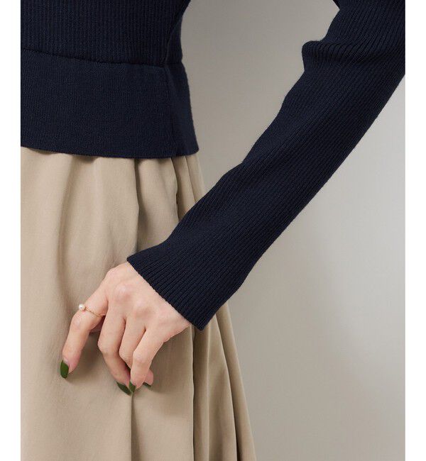 Rope&rsquo;Picnic「【新色追加】メタル釦ドッキングワンピース」|ワンピース|