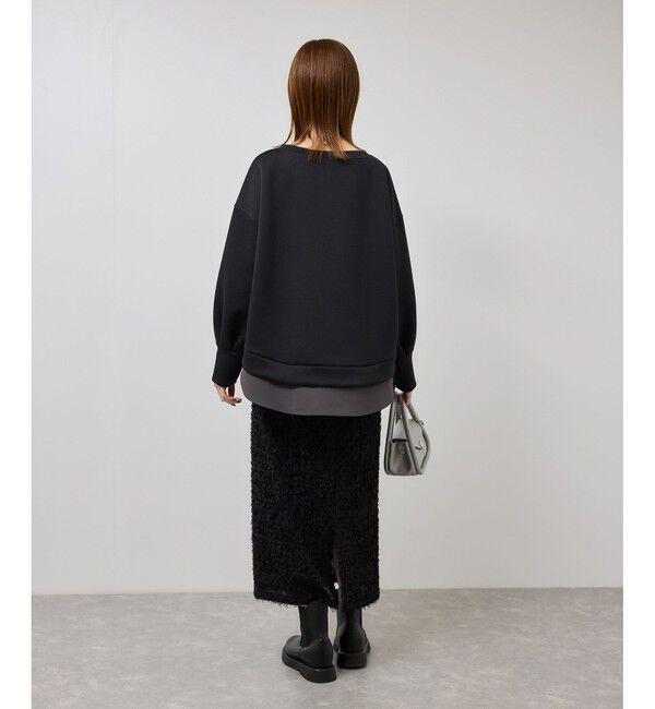 Rope&rsquo;Picnic「カルゼダンボールレイヤードプルオーバー」|Tシャツ・カットソー|