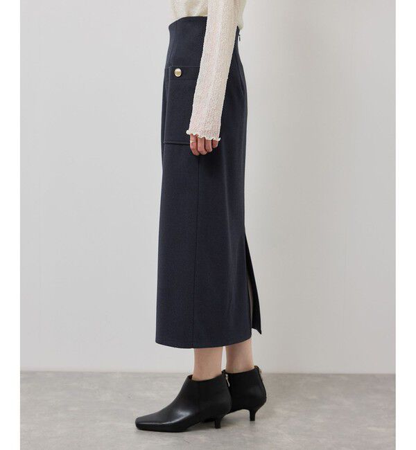 Rope&rsquo;Picnic「ジャージーアイラインスカート」|スカート|