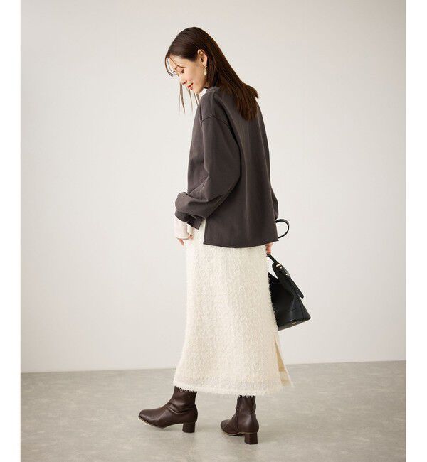 Rope&rsquo;Picnic「スキッパー裏毛プルオーバー」|スウェット・ジャージ|