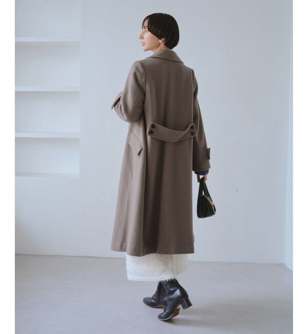 Rope&rsquo;Picnic「JAPAN FABRIC ダブルチェスターコート/一部WEB限定カラー」|チェスターコート|