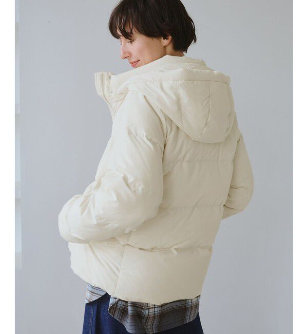 Rope&rsquo;Picnic「【GREEN DOWN/グリーンダウン】ショートダウン/リンクコーデ」|ダウン|