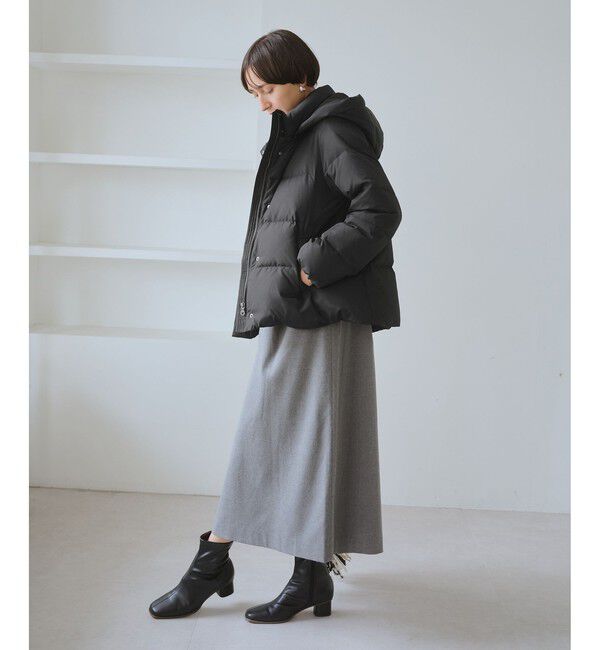 Rope&rsquo;Picnic「【GREEN DOWN/グリーンダウン】ショートダウン/リンクコーデ」|ダウン|