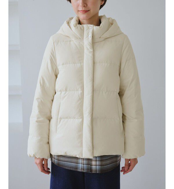 Rope&rsquo;Picnic「【GREEN DOWN/グリーンダウン】ショートダウン/リンクコーデ」|ダウン|