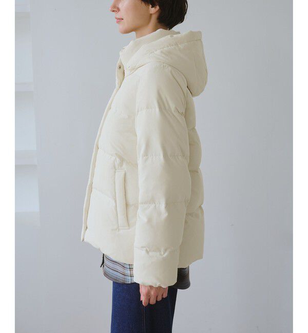 Rope&rsquo;Picnic「【GREEN DOWN/グリーンダウン】ショートダウン/リンクコーデ」|ダウン|