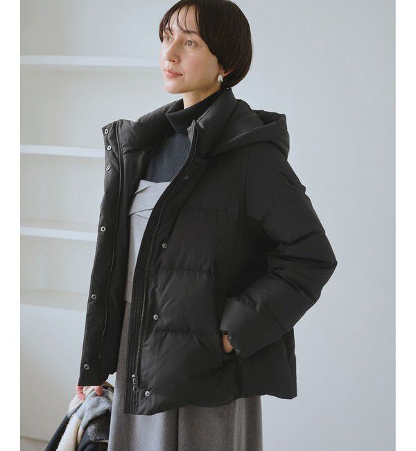 Rope&rsquo;Picnic「【GREEN DOWN/グリーンダウン】ショートダウン/リンクコーデ」|ダウン|