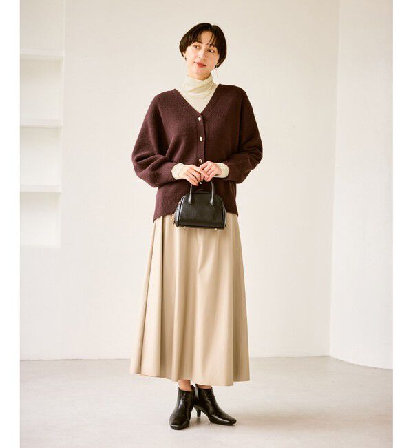 Rope&rsquo;Picnic「シアートリコットベロアタートルトップス」|Tシャツ・カットソー|