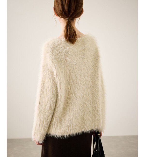 Rope&rsquo;Picnic「フェザーVネックニット」|ニット・セーター|