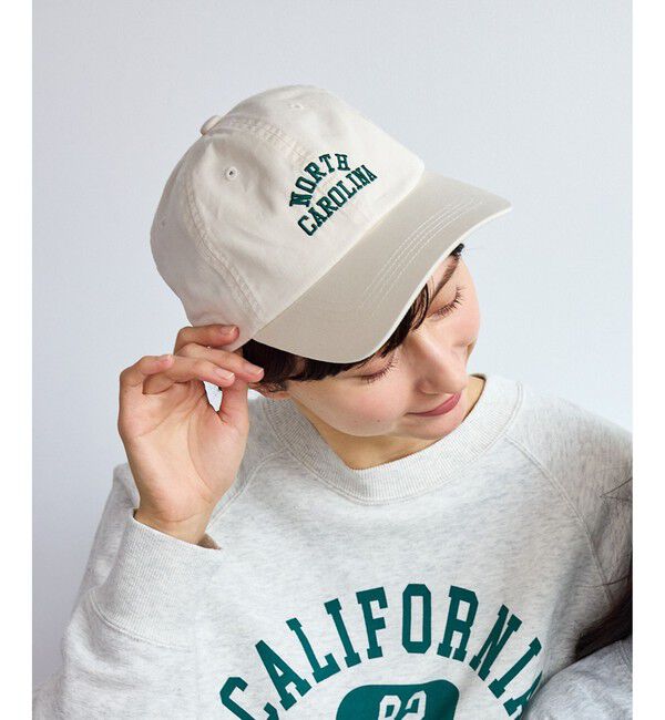 ROPE PICNIC PASSAGE「【Champion/チャンピオン別注】college logo cap/リンクコーデ」|キャップ・キャスケット|キナリ(16)