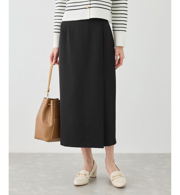 Rope&rsquo;Picnic「【WEB限定】360&deg;ウルトラストレッチ タイトスカート/UVカット・花粉ガード・セットアップ対応」|スカート|