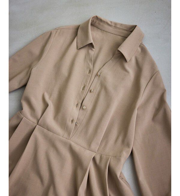 Rope&rsquo;Picnic「リボンシャツワンピース」|ワンピース|