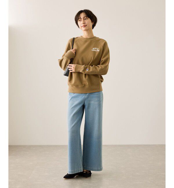 Rope&rsquo;Picnic「【Champion/チャンピオン別注】アソートロゴスウェットプルオーバー/リンクコーデ」|スウェット・ジャージ|