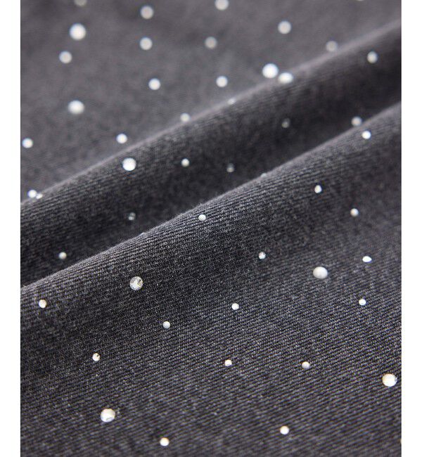 Rope&rsquo;Picnic「パールキラキラビジューデニム」|デニム|