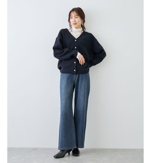 Rope&rsquo;Picnic「パールキラキラビジューデニム」|デニム|