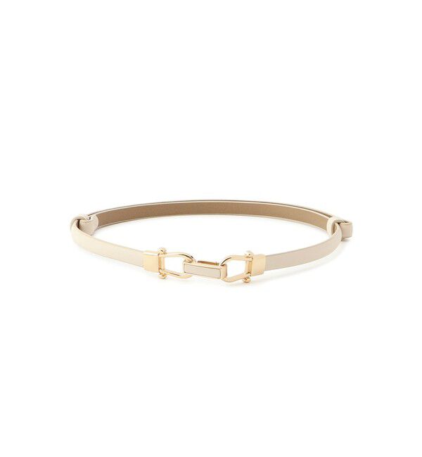 ROPE PICNIC PASSAGE「10mmスムースくるみビットバックルスライドベルト」|ベルト|