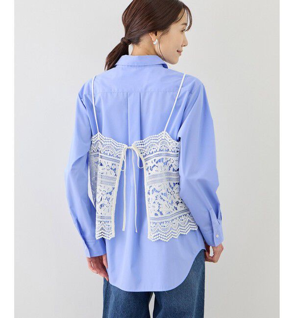 Rope&rsquo;Picnic「ケミカルレースビスチェ」|キャミソール|