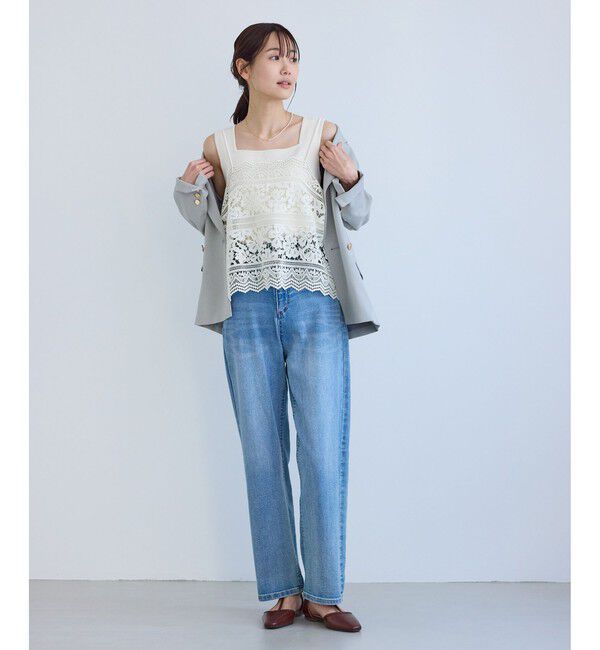 Rope&rsquo;Picnic「ケミカルレースビスチェ」|キャミソール|