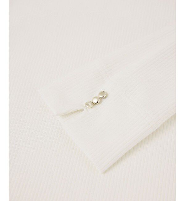 Rope&rsquo;Picnic「ハートネックリブジャケットインナー」|Tシャツ・カットソー|