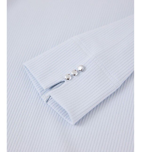 Rope&rsquo;Picnic「ハートネックリブジャケットインナー」|Tシャツ・カットソー|