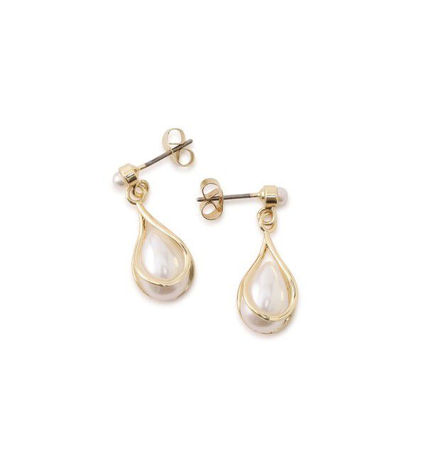 ROPE PICNIC PASSAGE「ドロップパールピアス」|ピアス|