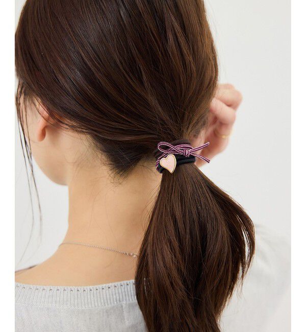 ROPE PICNIC PASSAGE「ハートモチーフヘアゴムセット」|ヘアゴム・シュシュ|