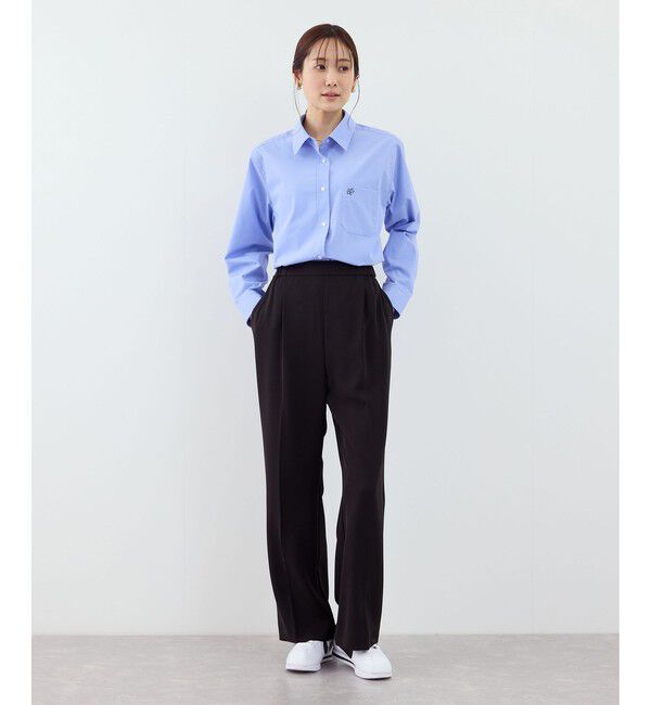 Rope&rsquo;Picnic「【WEB限定サイズ】美フレアカラーパンツ」|スラックス|