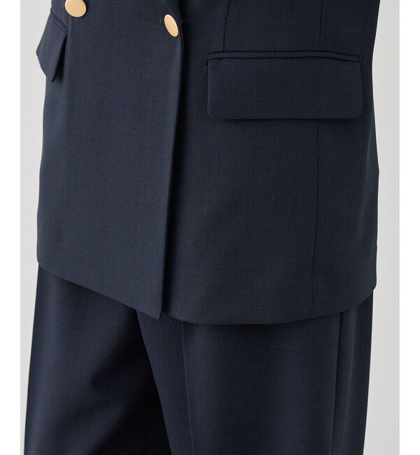 Rope&rsquo;Picnic「カナパ スリーブレスジレ/セットアップ対応・UV・抗菌防臭・接触冷感」|ベスト・ジレ|