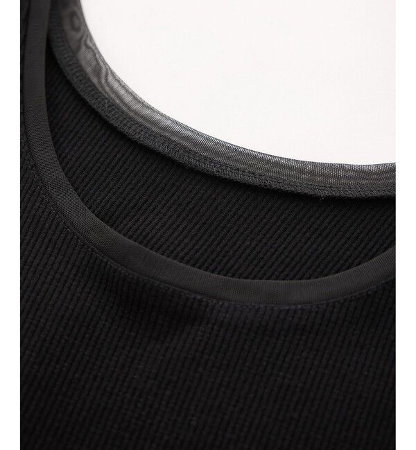 Rope&rsquo;Picnic「シアードッキングリブタンクトップ」|タンクトップ|