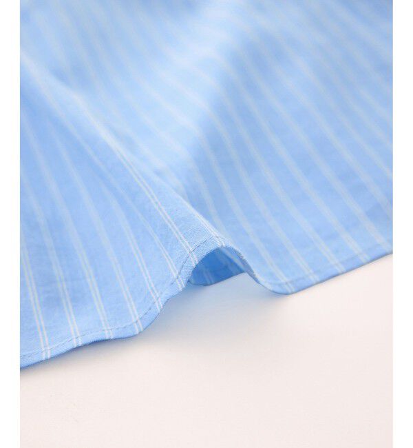 Rope&rsquo;Picnic「お着軽シャツシリーズ コットンボイルレース使いオフショルブラウス/接触冷感・通気性」|シャツ・ブラウス|