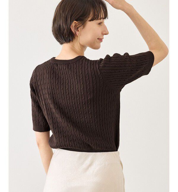 Rope&rsquo;Picnic「【BEVERLY HILLS POLO CLUB 一部別注】ケーブルニットプルオーバー/リンクコーデ」|ニット・セーター|