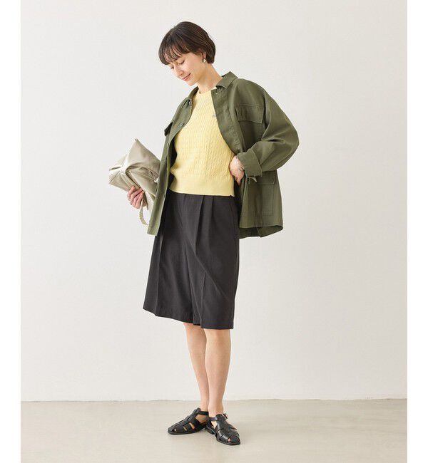 Rope&rsquo;Picnic「【BEVERLY HILLS POLO CLUB 一部別注】ケーブルニットプルオーバー/リンクコーデ」|ニット・セーター|