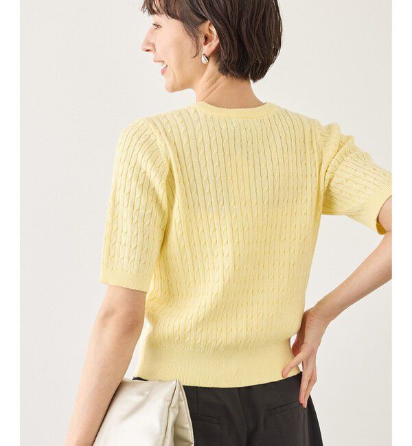 Rope&rsquo;Picnic「【BEVERLY HILLS POLO CLUB 一部別注】ケーブルニットプルオーバー/リンクコーデ」|ニット・セーター|