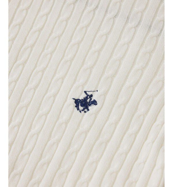 Rope&rsquo;Picnic「【BEVERLY HILLS POLO CLUB 一部別注】ケーブルニットプルオーバー/リンクコーデ」|ニット・セーター|