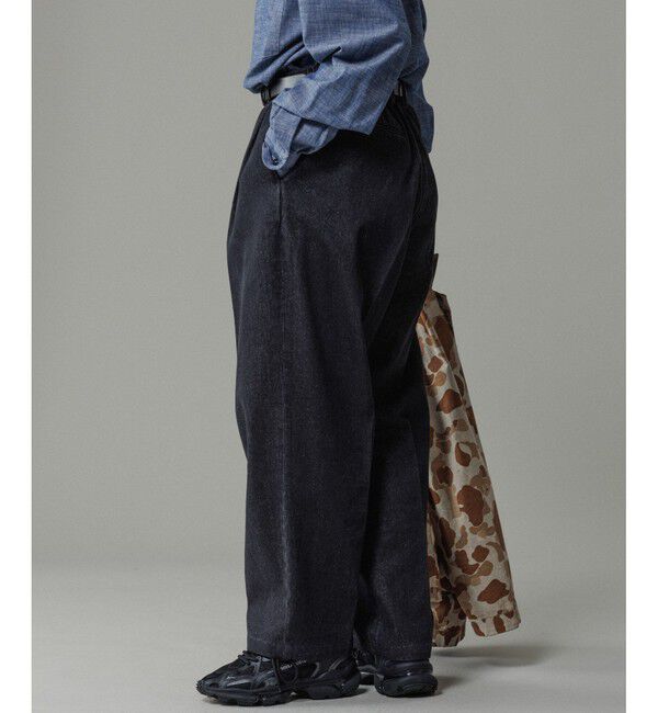 ADAM ET ROPE'「ワイド イージー デニムパンツ / ADAM ET ROPE' JEANS -GRID-」|デニム|