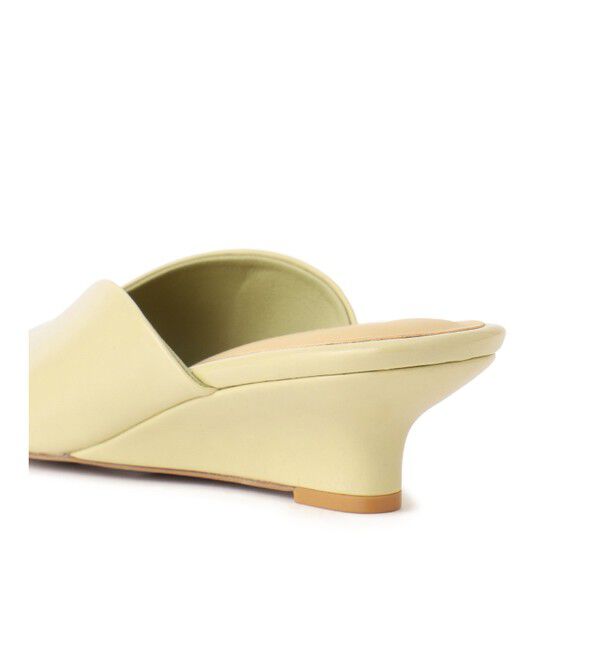 ADAM ET ROPE'「ポインテッドウェッジミュール」|サンダル|