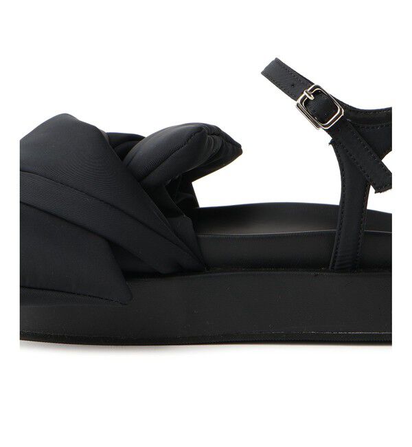 ADAM ET ROPE'「【撥水】ノットデザインボリュームサンダル」|サンダル|