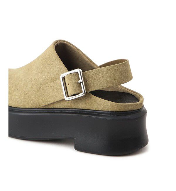 ADAM ET ROPE'「【定番人気】・【新色追加】ボリュームソールベルトクロッグ」|サンダル|