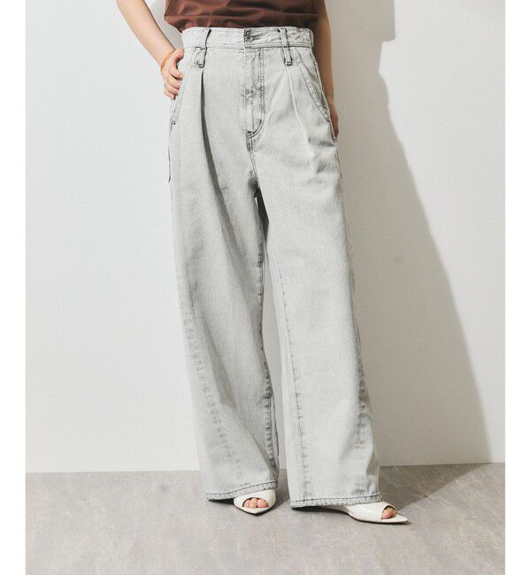 ADAM ET ROPE'「【WEB限定】ディープライズワイドデニム」|デニム|