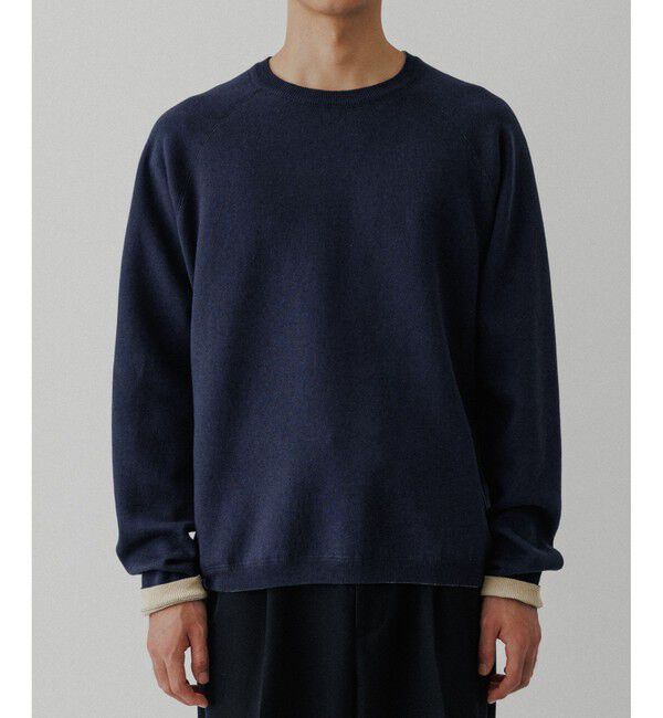 ADAM ET ROPE'「《リバーシブル》カシミヤブレンド ニットプルオーバー」|ニット・セーター|