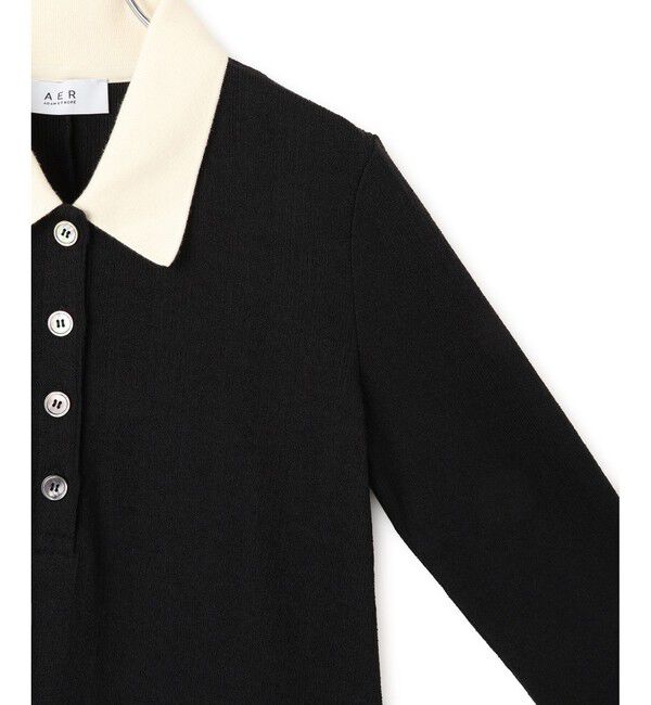 ADAM ET ROPE'「【WEB限定】ロングスリーブポロシャツ」|ポロシャツ|