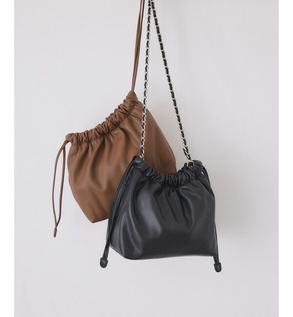 ADAM ET ROPE'「【WEB限定】チェーンショルダーバッグ」|ショルダー・メッセンジャー|