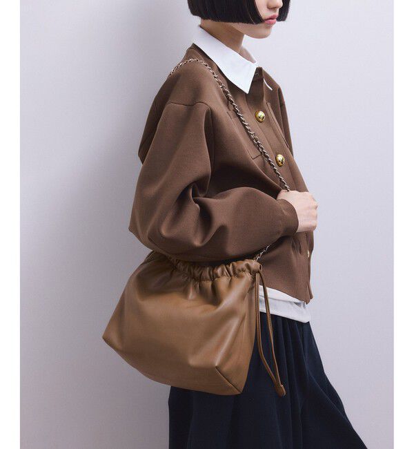 ADAM ET ROPE'「【WEB限定】チェーンショルダーバッグ」|ショルダー・メッセンジャー|